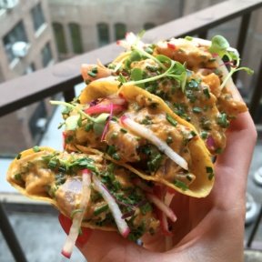Gluten-free tacos from Yerba Buena